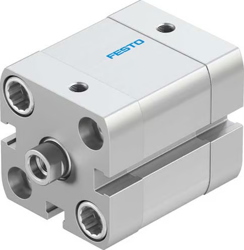 FESTO ADN-25-10-I-P-A compact air cylinder, 10 mm stroke