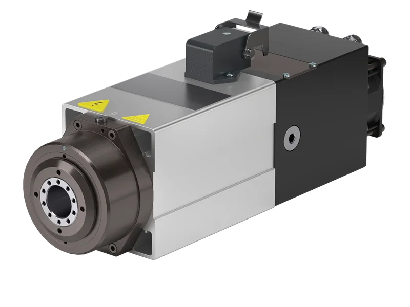 HSD electrospindle illustration from the manufacturer's ES9 Line W range page